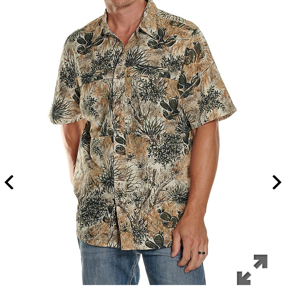 Mens microfiber GameGuard outdoor shirt